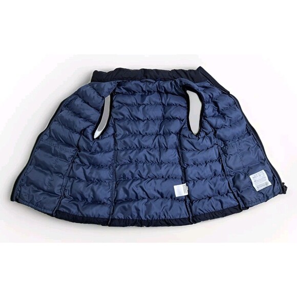 UNIQLO Boy's Size 11-12 Navy Blue Ultra Light Vest Zip Jacket Coat - Picture 4 of 10